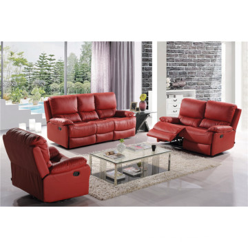 Echtes Leder Modernes verstellbares Sofa (769)